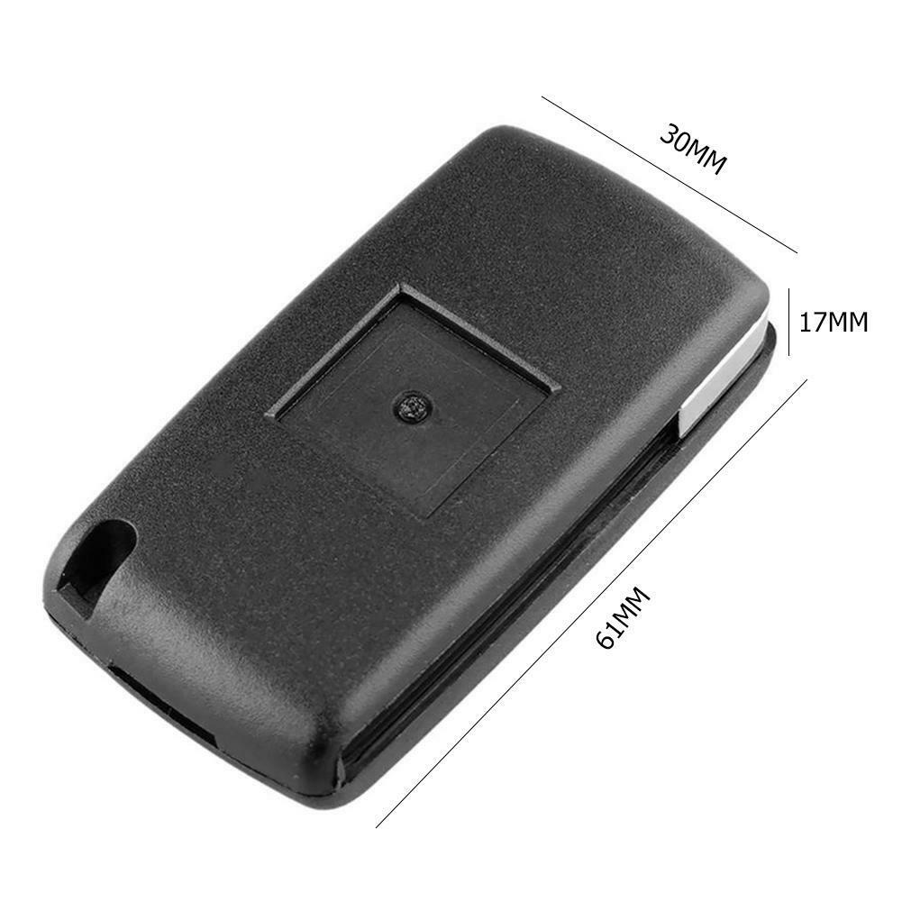 433MHz ID46 Chip 2 Button Folding Remote Key Fob for Peugeot 207 307 308 @