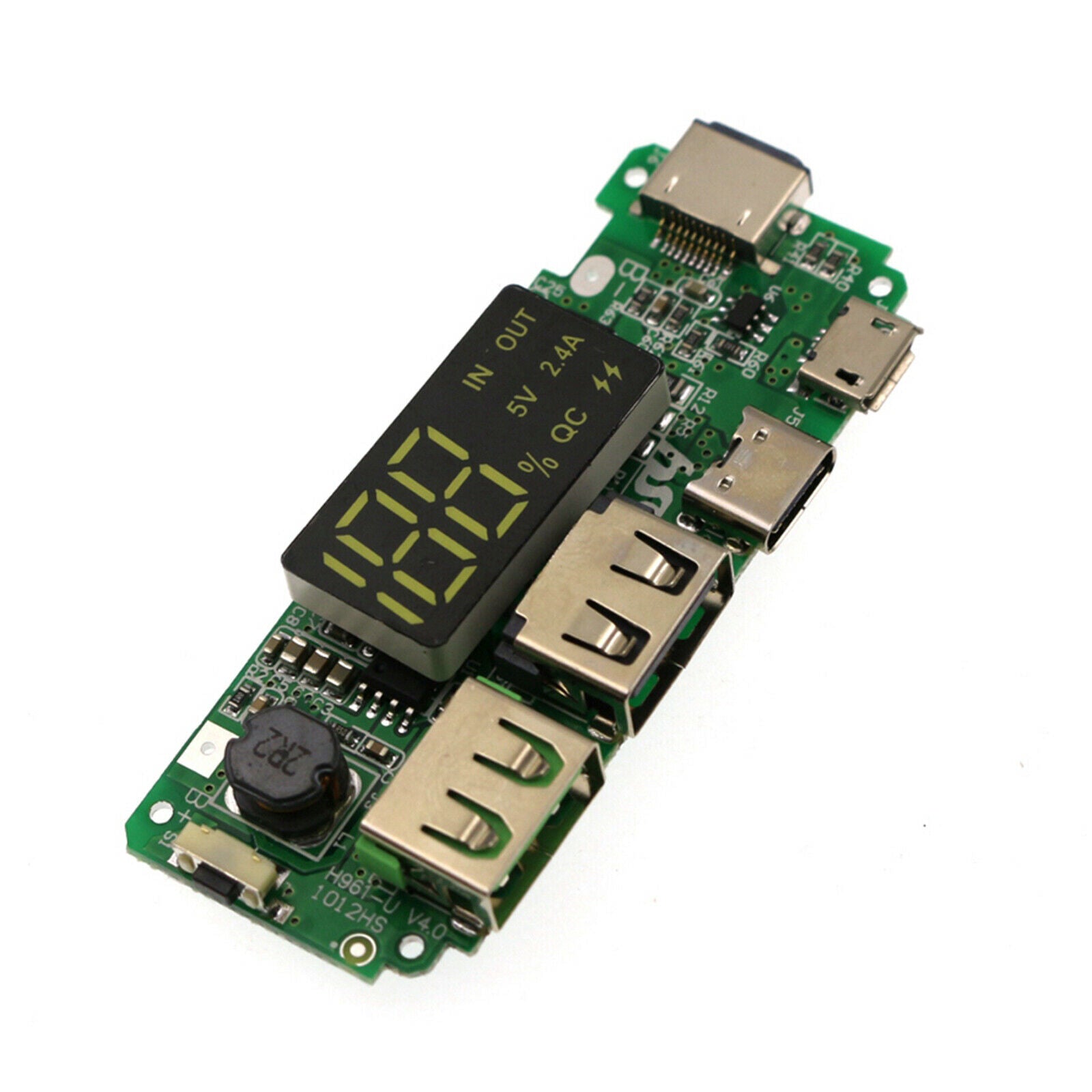 4x 5V 2.4A Dual USB Battery Charger Boards Mobile Charging Accessories