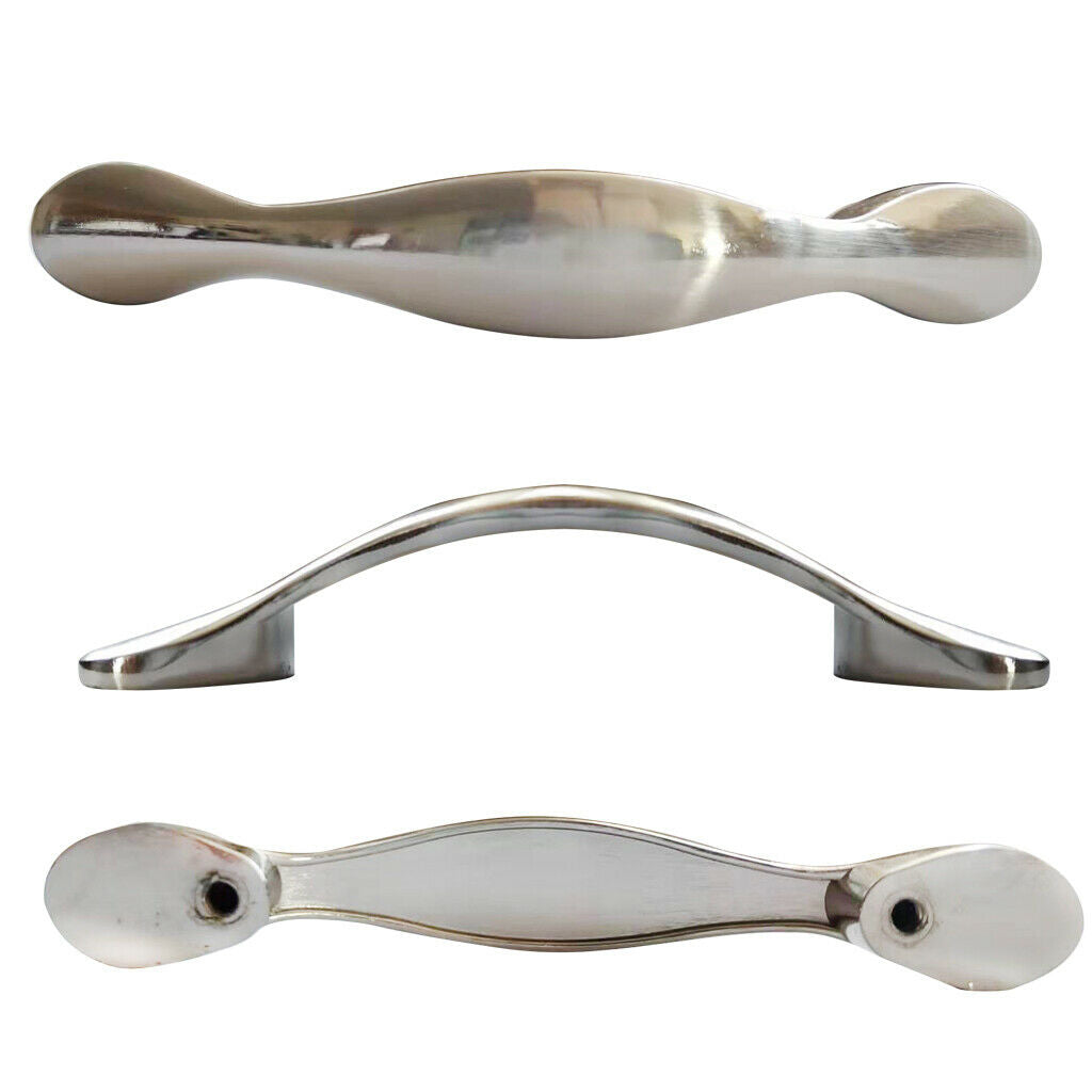 5pcs/set Alloy Funtiure Drawer Handles Cabinet Door Pulls Knobs Bedroom