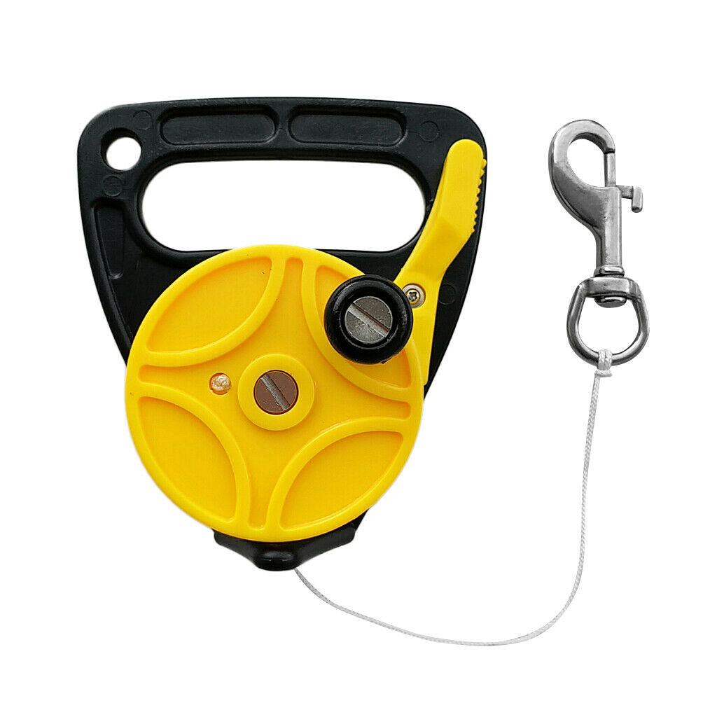 Portable Scuba Diving Reel Kayak Anchor & Handle, 150' Line, Bolt Snap Clip