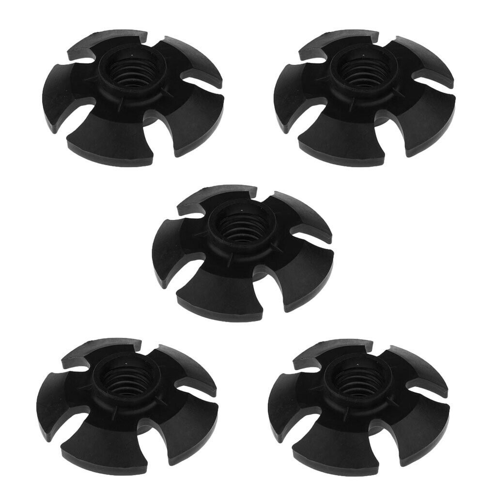 5Pcs Snowflake Basket Tip End   for Walking Trekking Pole Hiking Stick