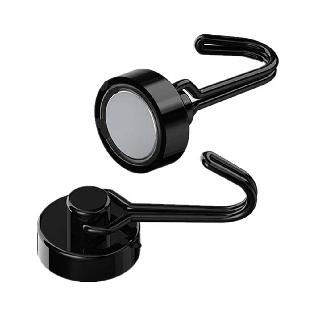 6PCS Magnetic Magnet Hooks Home Kitchen Fridge Key Tool Holder Garage Office