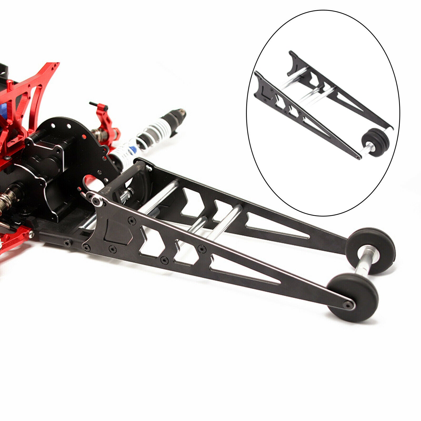 Car Spur Wheel Head Up Wheelie Bar RC RC Modification Upgrade Accessories