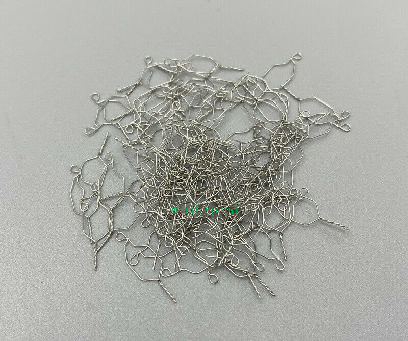 1000pcs Kobayashi Ligature Ties Dental Orthodontic Wires Weld Short Twisted 014