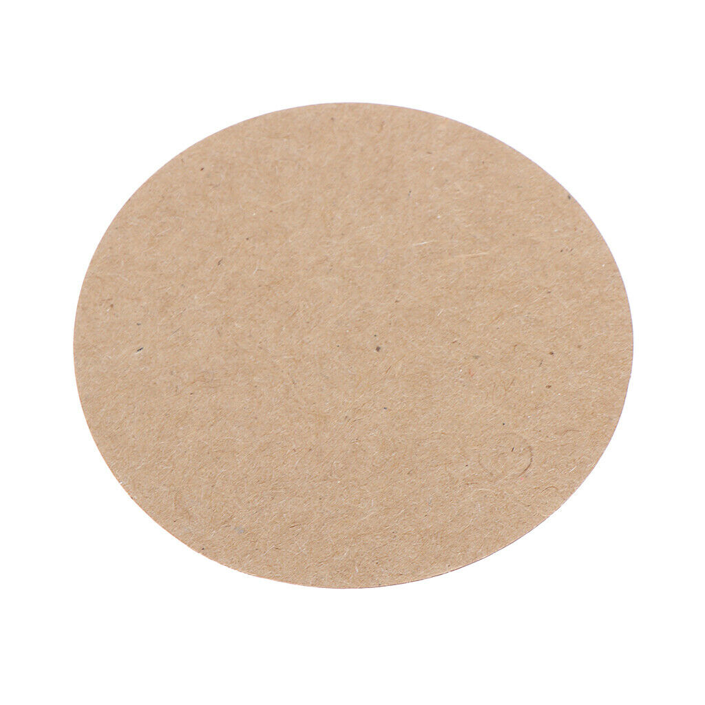 50pcs Merry Christmas Crutch Round Kraft Paper Gift Tag Labels Favors