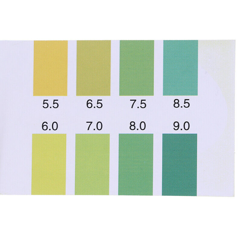 80Ã—PH 5.5-9.0 Test Strips Litmus Test Paper Full Range Acidic Alkaline Indica Qx