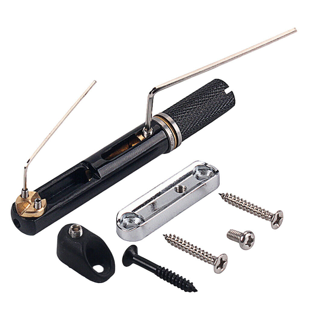 5 Strings Nickel Single Headless Bass Guitar Bridge W/ Accessories Parts DIY