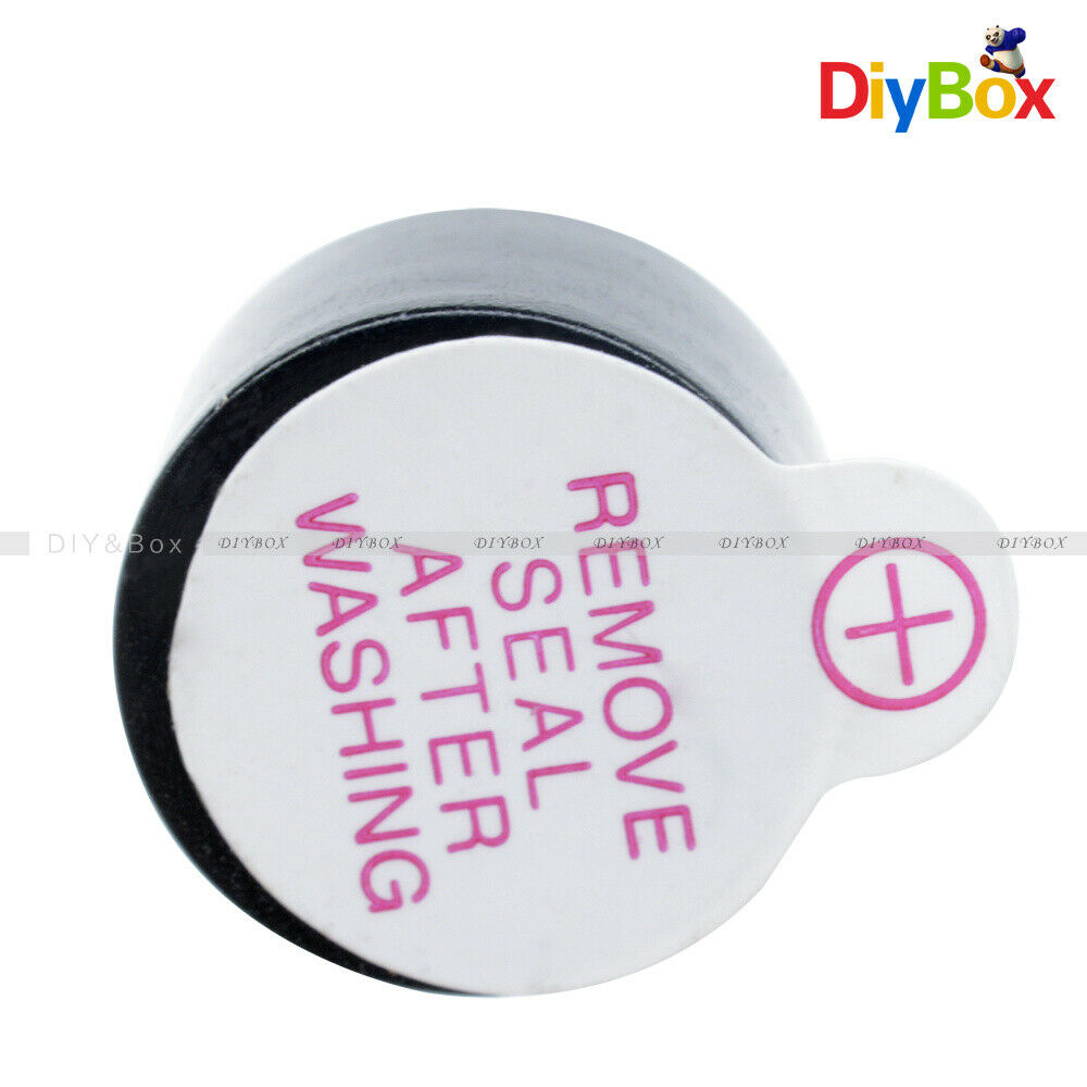 10PCS Active Buzzer 12mm 3V Magnetic Long Continous Beep Tone Alarm Ringer