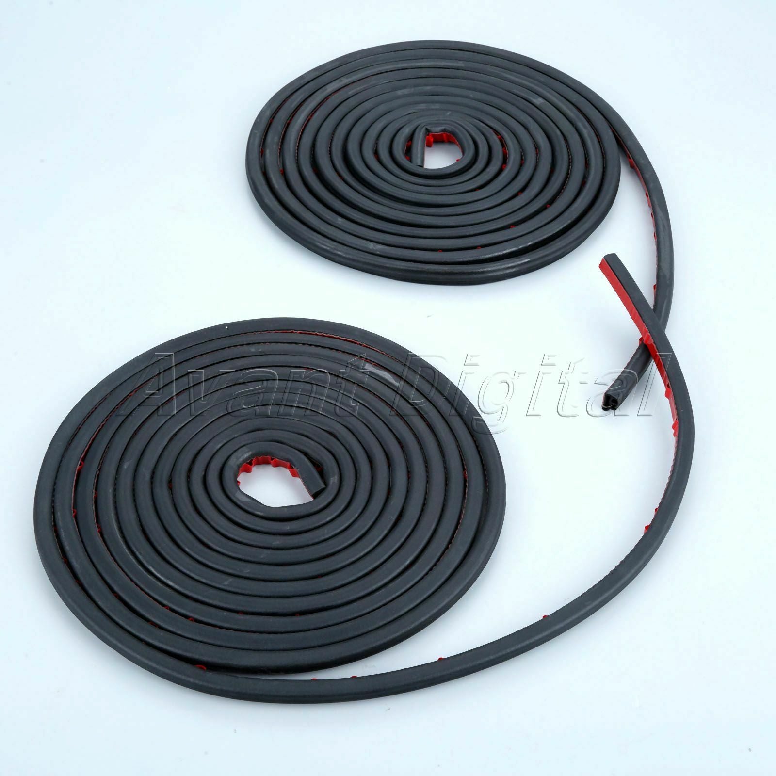 Universal Rubber Car Door Hood Trunk Trim Edge Moulding L Shape Seal Strip 1Roll