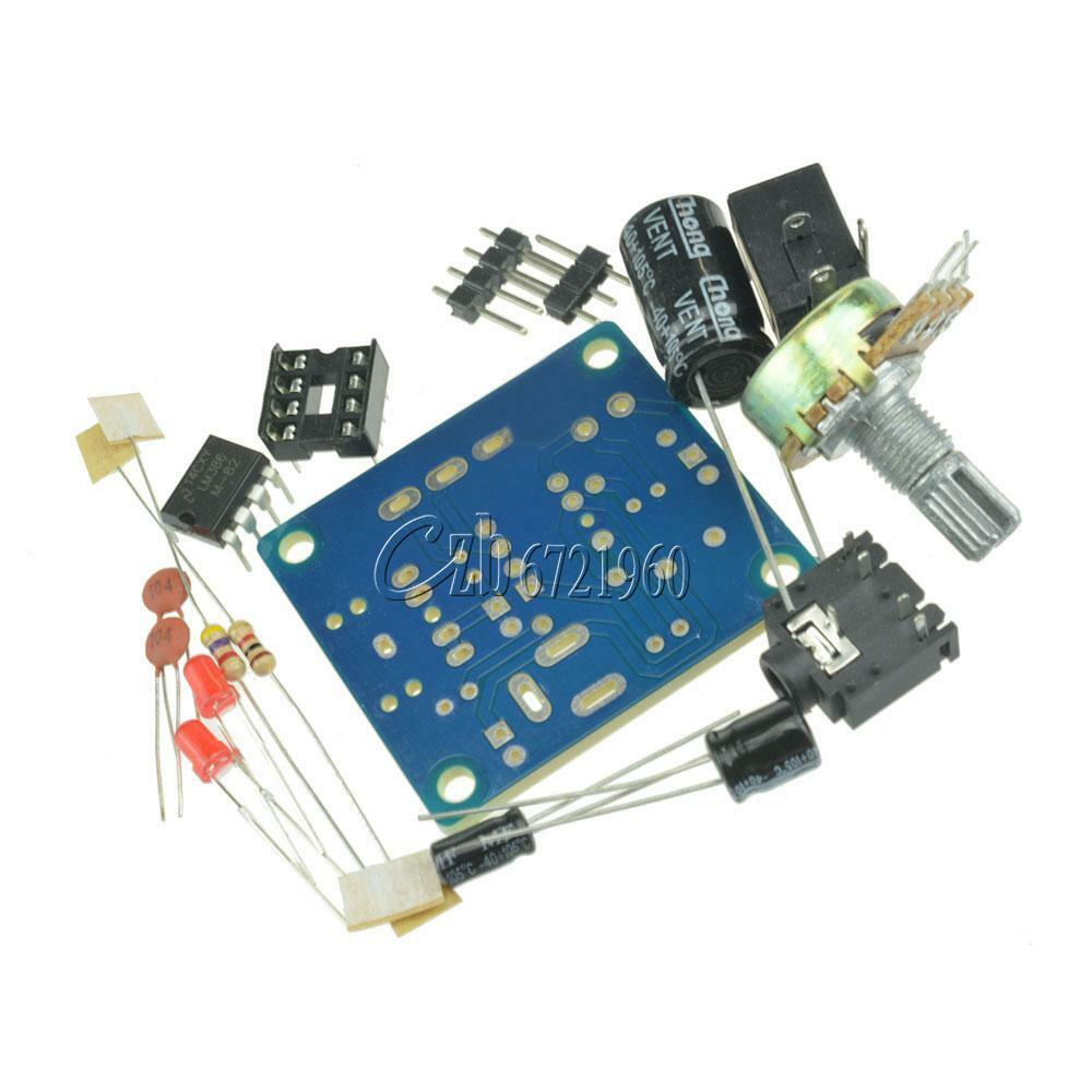 LM386 Super MINI Amplifier Board 3V-12V DIY Kit M57 New