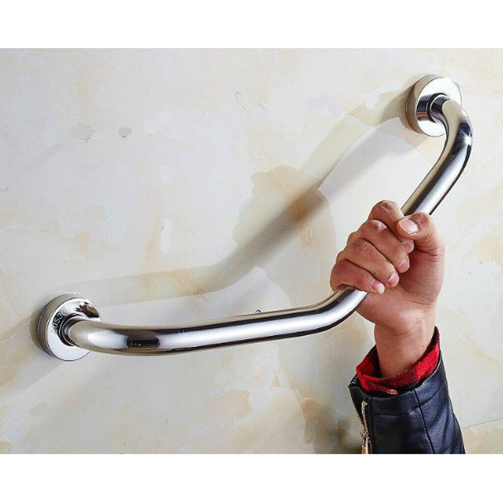Stainless Steel Bathroom Shower Toilet Bath Grab Bar Safety Grip Handrail