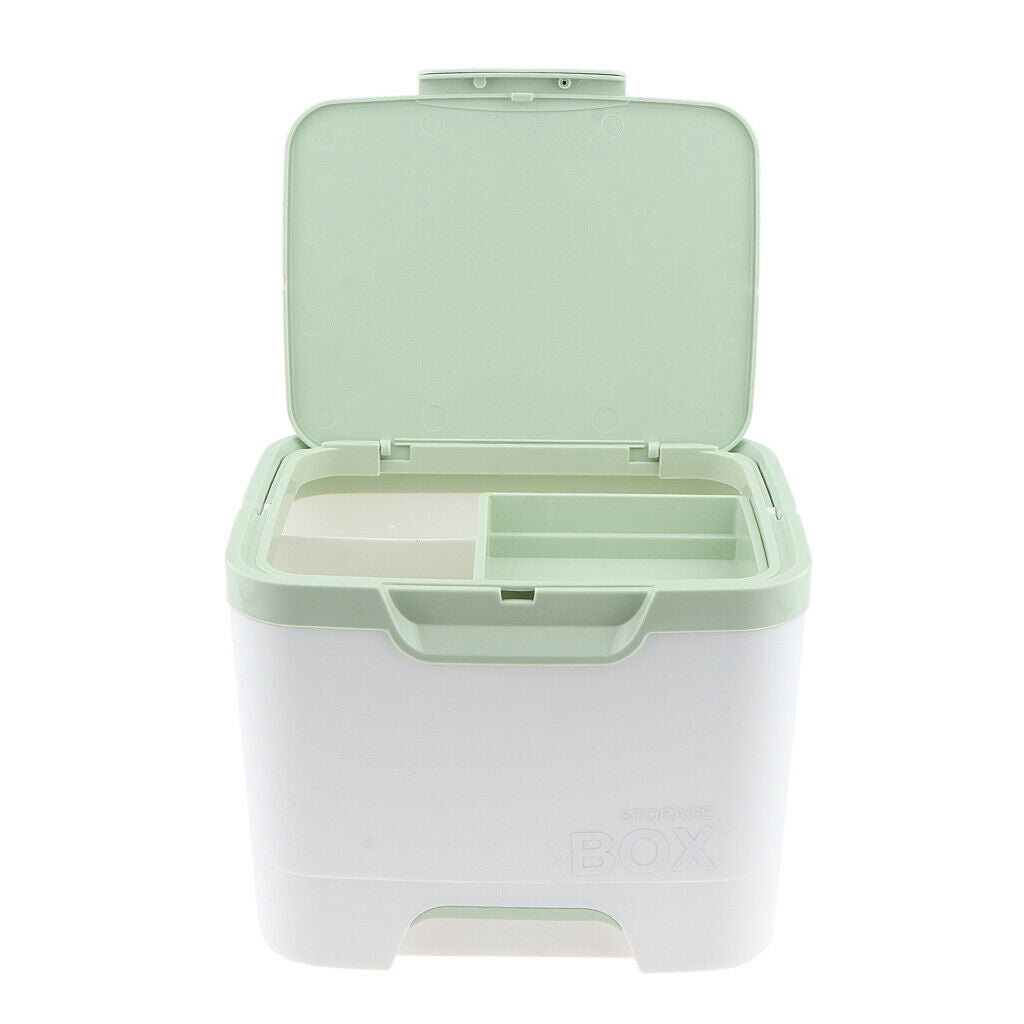 Multipurpose First Aid Nail Art & Makeup Supply Case Storage Organizer Box Light