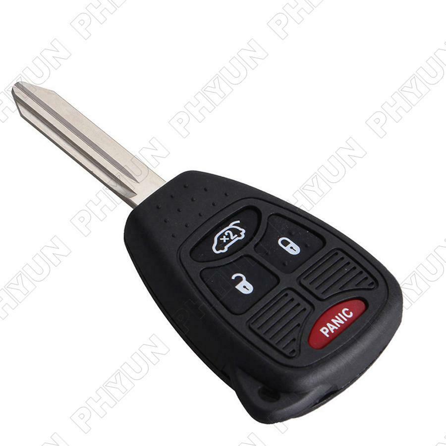 For Jeep Wrangler Patriot Liberty 4 Button Remote Head Key Fob Part# OHT692713AA