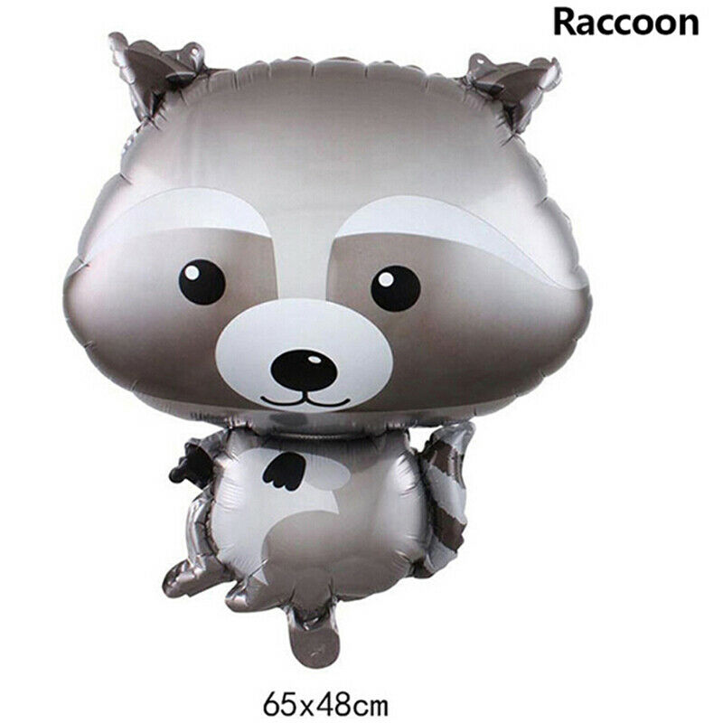 4pcs Animal Foil Balloons Birthday wedding Forest Party Decorations ball .l8