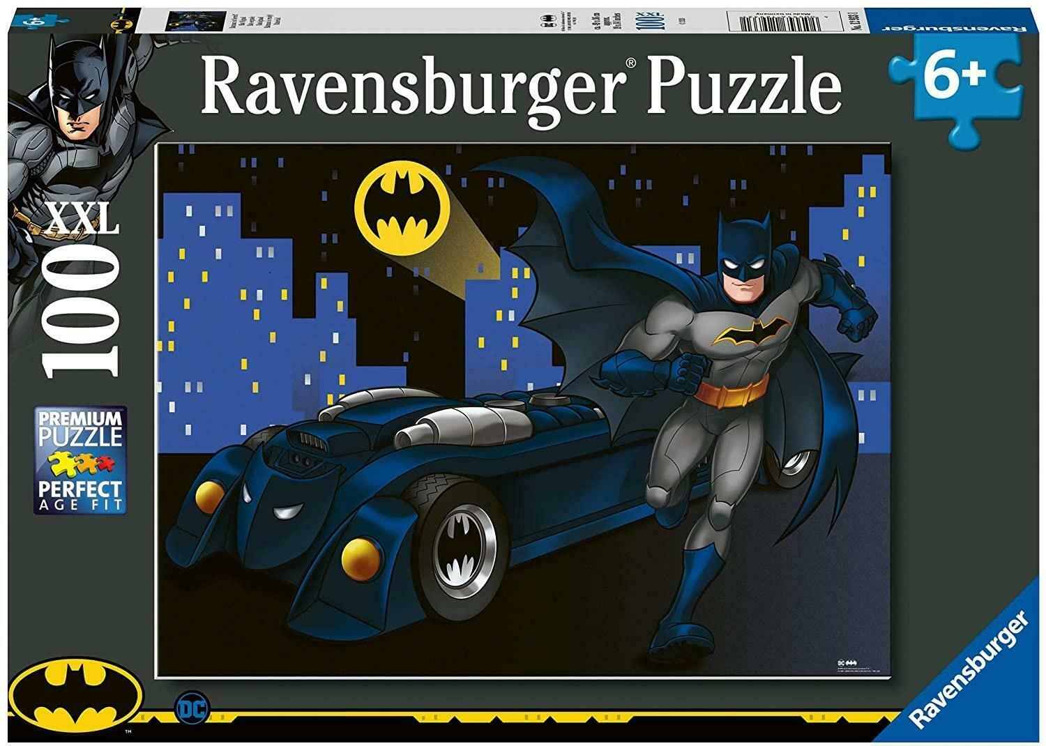 12933 Ravensburger DC Batman XXL 100pc Jigsaw Puzzle Children Kids Age 6 Years+