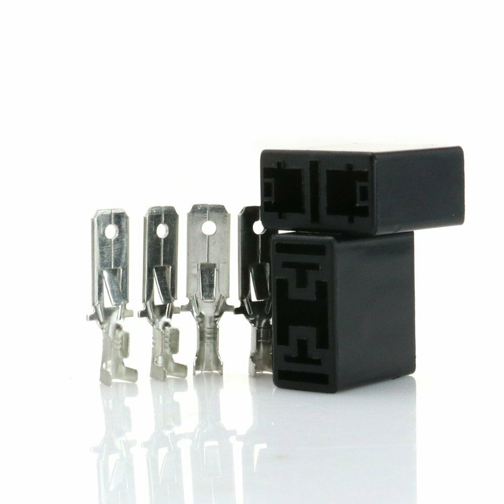 H7 Male HID Bulb Terminal Socket Waterproof Connector Adapter Plug w/pin 2pieces
