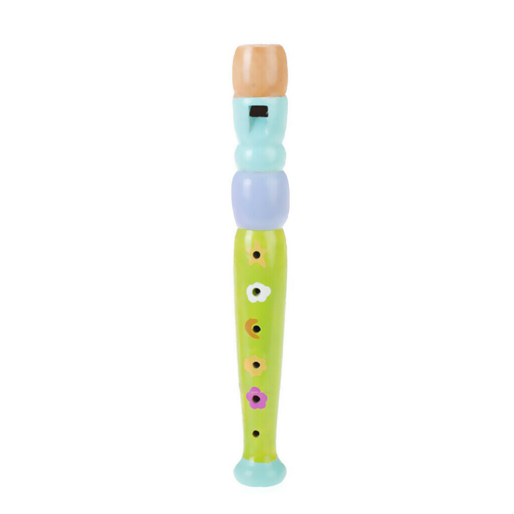 Wooden flute for children musical instruments toys for children, light and