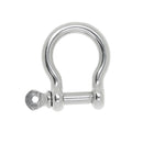 2x Marine Boat Chain Rigging Bow Shackle Captive Pin 304 Stainless Steel