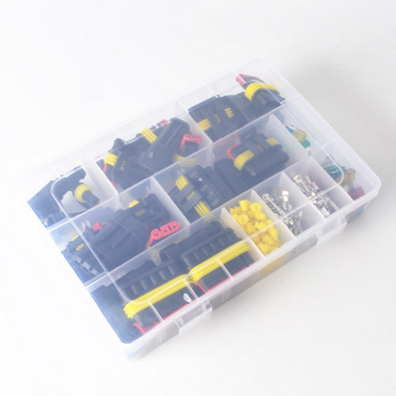 240pcs 12V Car Electrical Wire Connectors Plug Terminals Assortment Waterproof