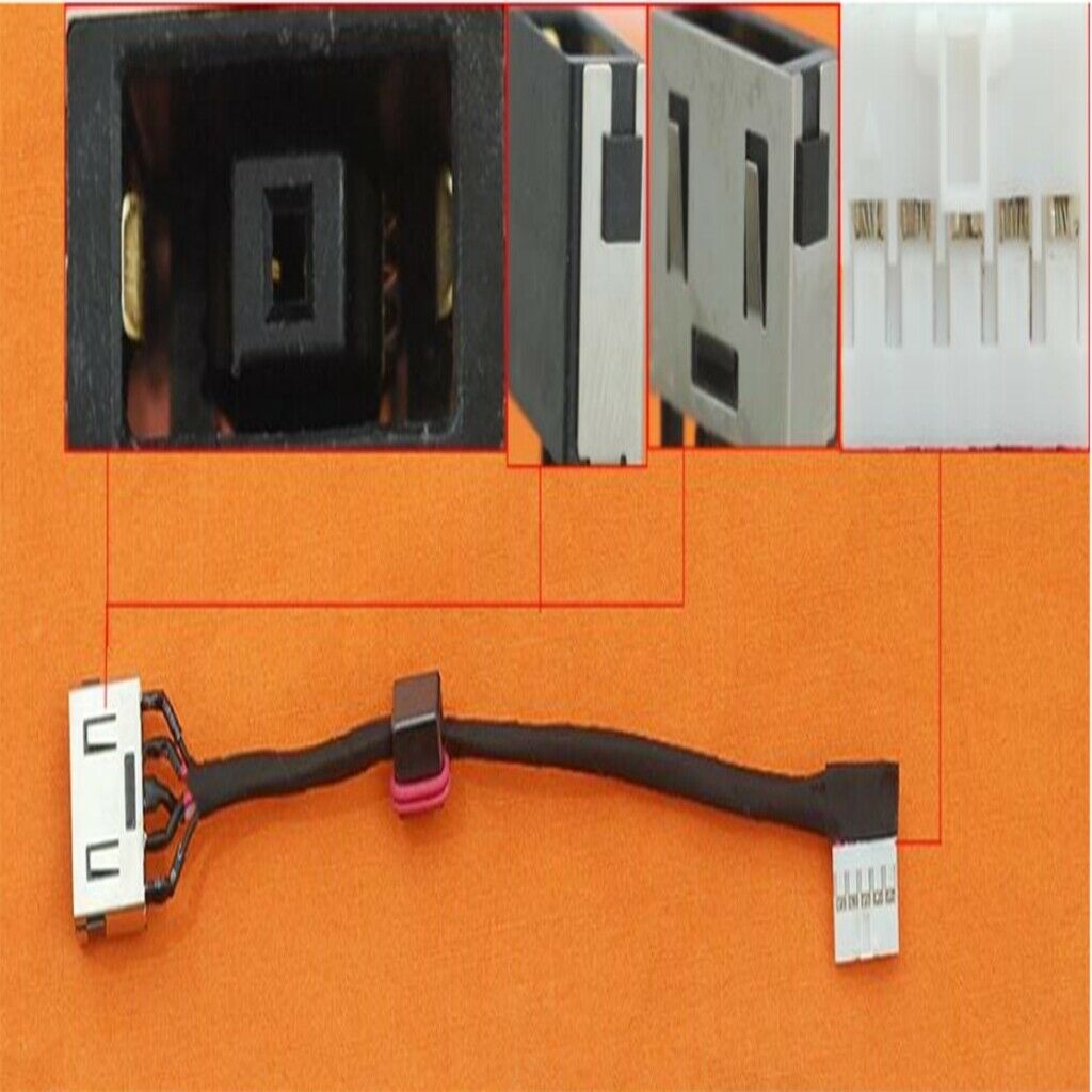 New DC Power   Plug In Cable Fit For Lenovo 80HW G70-80 13.5cm 5.3inch