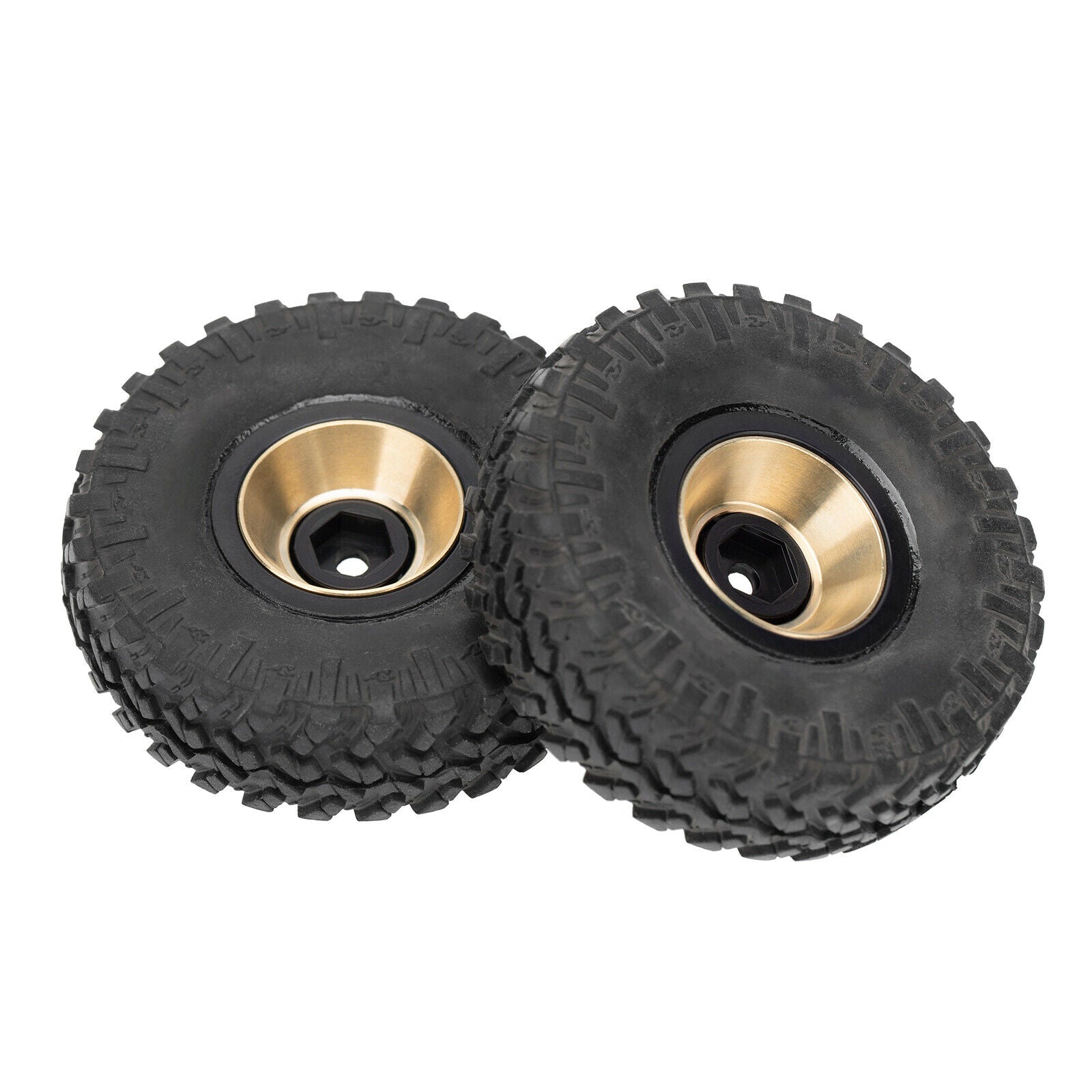 4Pcs 1:24 RC Metal Wheel Rims for Axial SCX24 AXI00002 Car Trucks DIY Accs