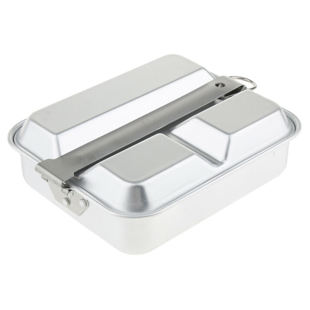 Aluminium Lunch Box Bento Food Container Outdoor Camping Food Storage