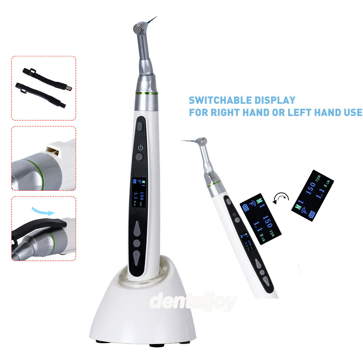 Dental LED Endo Motor 16:1 Mini Reduction Contra Angle Treatment Reciprocating