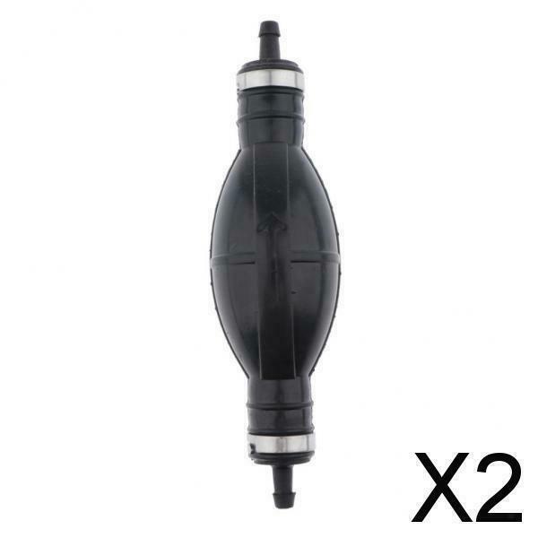 2X Fuel Pump Line Hand Primer Bulb All Fuels Fits for Car Boat Marine 1/4" 3/8