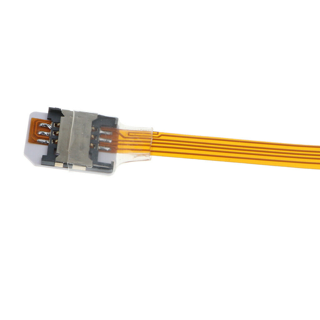 External SIM Card Extension Adapter Converter Flex Cable Ribbon for   4