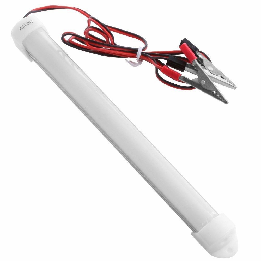 2X Blanc 5630 12LED Voiture LED SMD Eclairage Habitacle Barre Tube Bande Bateau