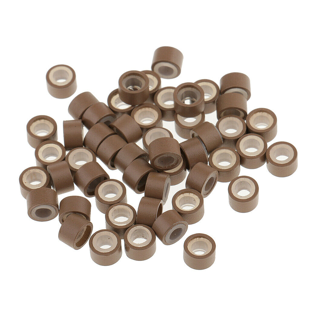 Professional Silicone Micro Link Rings Lined For Hair Extensions 2000Pieces