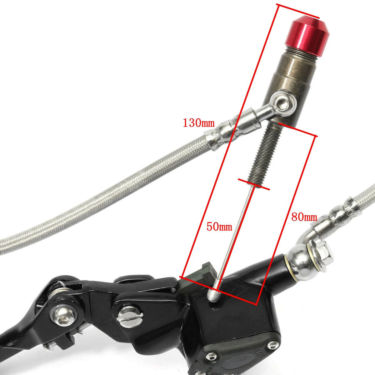 7/8'' Universal Dirt Bike Hydraulic Brake Clutch Lever Master Cylinder 1200mm