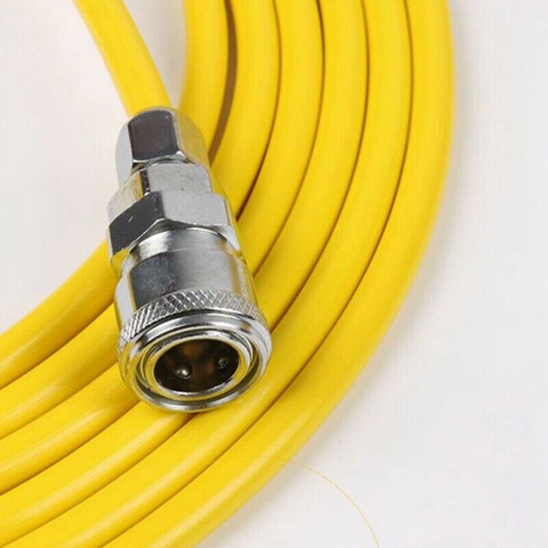 2X(5M PU Air Pipe 8X5mm Air Compressor Hose with Connector Z7C1)
