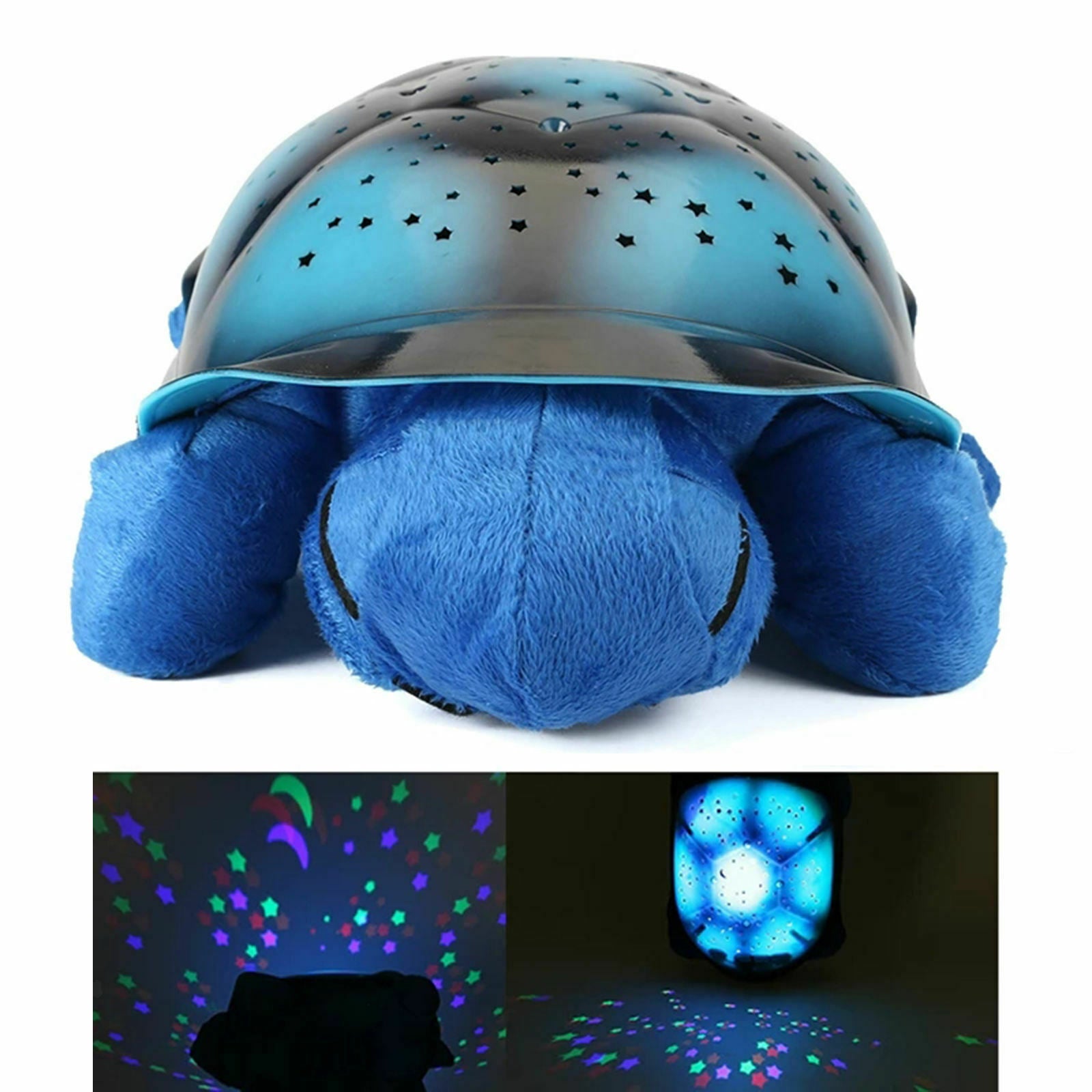Kids Galaxy Star Projector Nightlight Nursery Bedroom for Kids Plush Gift