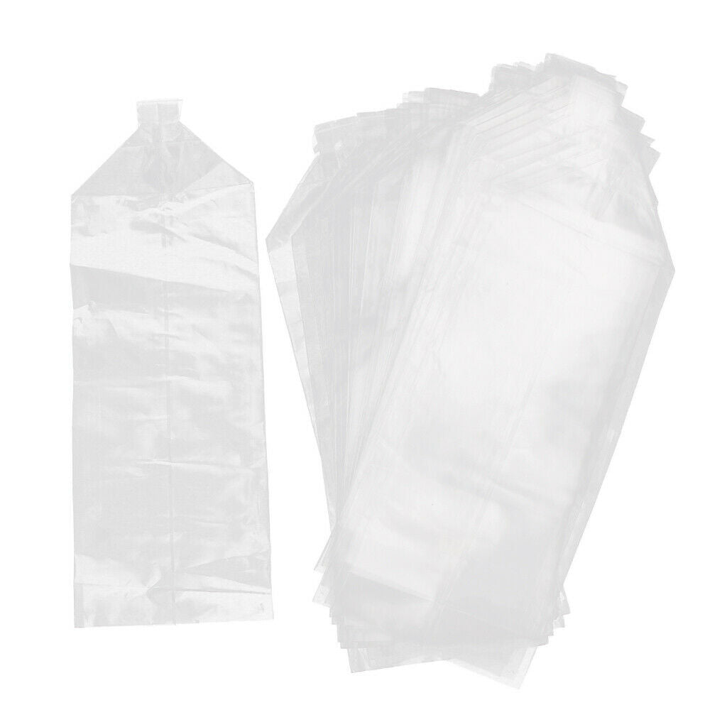 100 Pcs Plastic Bags for Shipment or Transportation of Fish, Shrimp, Aquatic