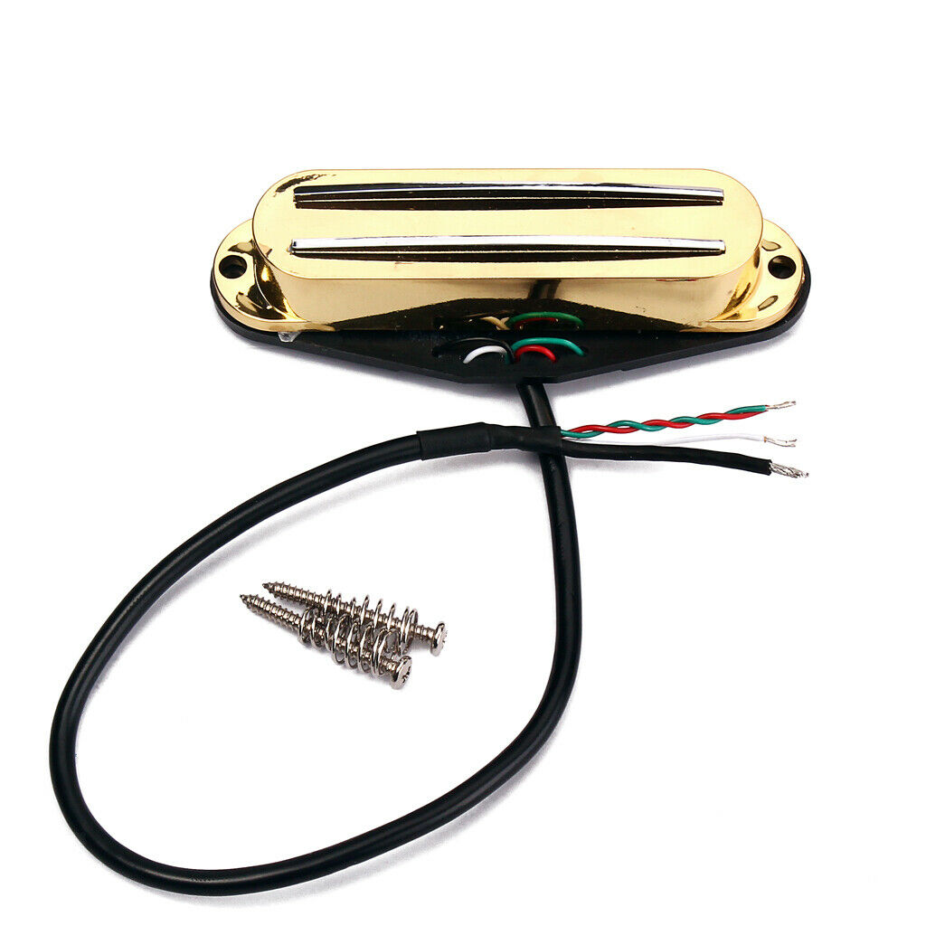 4 Conductor Dual Rail Humbucker Pickup for ST Electric Guitar Bass Parts