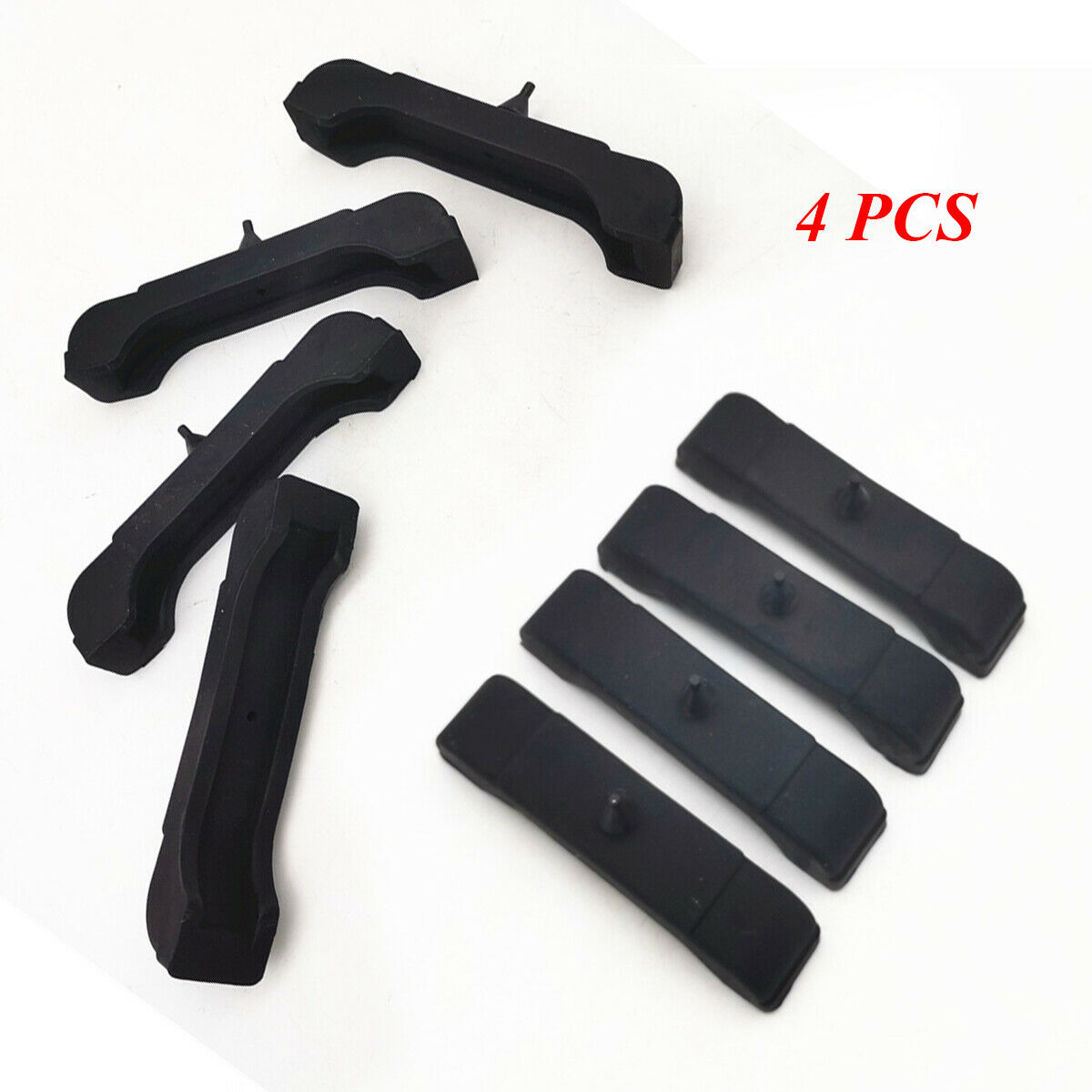 4 × Rubber Radiator Cushion Replacement Bumper / Cushions Support Thermal Pad