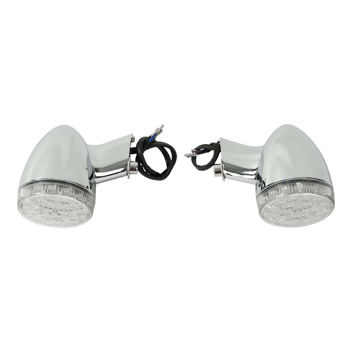 LED Bullet Turn Signal Light Fit For Road Glide FLTRX FLTRXS FLHTCUTG 2014-2020