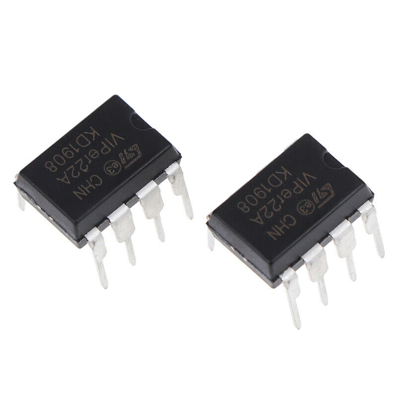 5PCS VIPer22A inline DIP-8 power management chip   WF