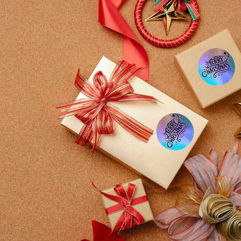 Merry Christmas Stickers Christmas Day Decoration Gift Series Packaging Seals