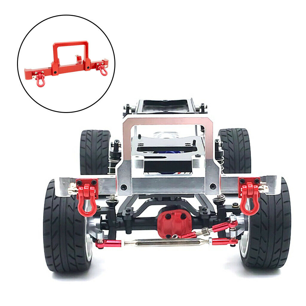 1/12 Aluminum Front Bumper Assembly for MN D90 D91 D96 MN90 MN96 MN99 Crawler