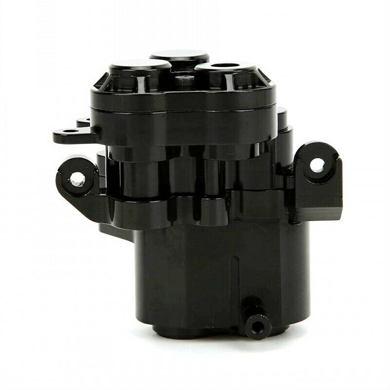 Black All Metal Transmission / Center Gearbox for KIT TRAXXAS -4 Gear Box PartU5
