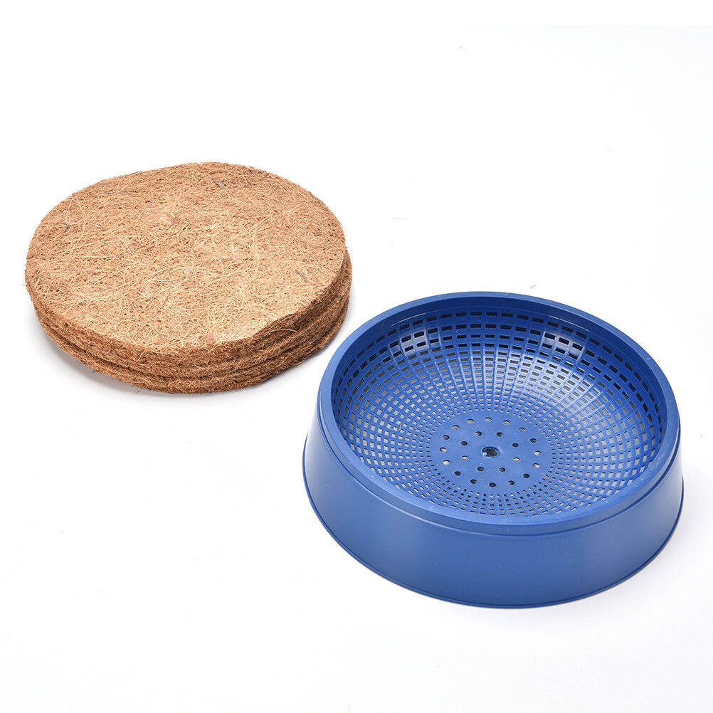 Blue Pigeon Plastic Dehumidification Breeding Eggs Basin Nest Bowl  Lt
