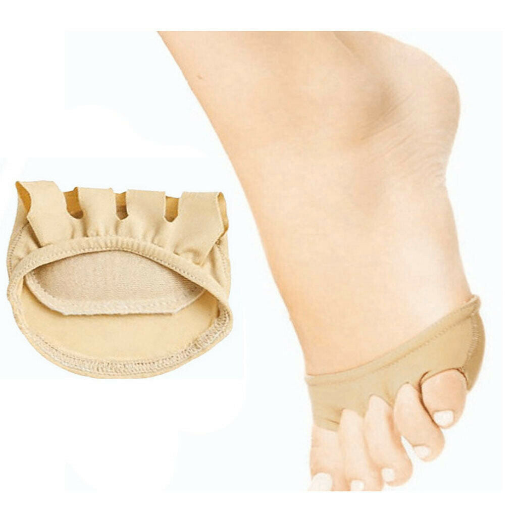 4 Pairs of Forefoot Metatarsal Pain Relief Cushion Ball of Foot Pads
