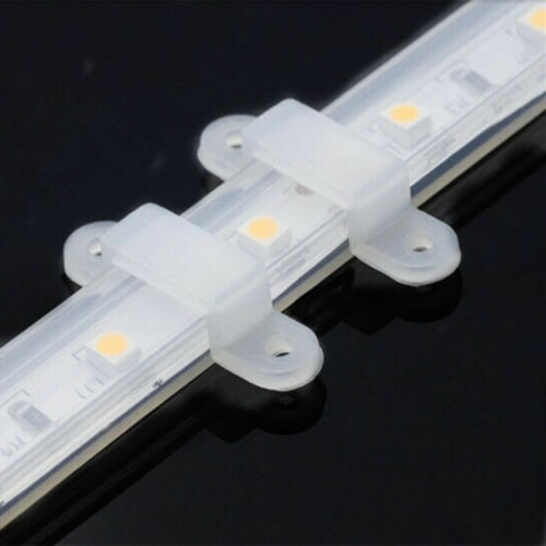 30PCS 12mm Silicon Clip for Fixing  5630 5050 RGB & Single Color LED Stri.l8
