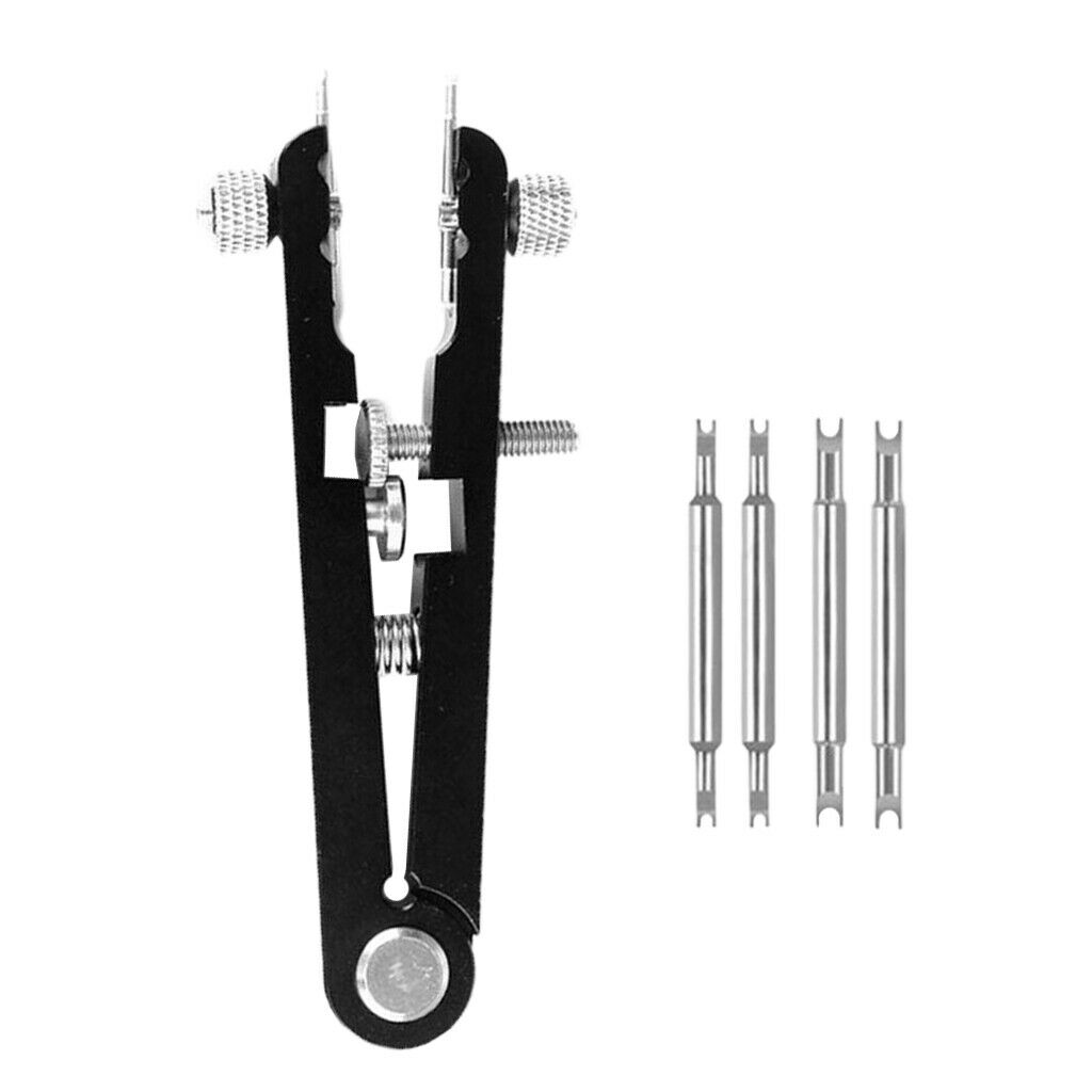 Anti-rust Watch Spring Bar Plier V Shaped Strap Replacement Remover Pins