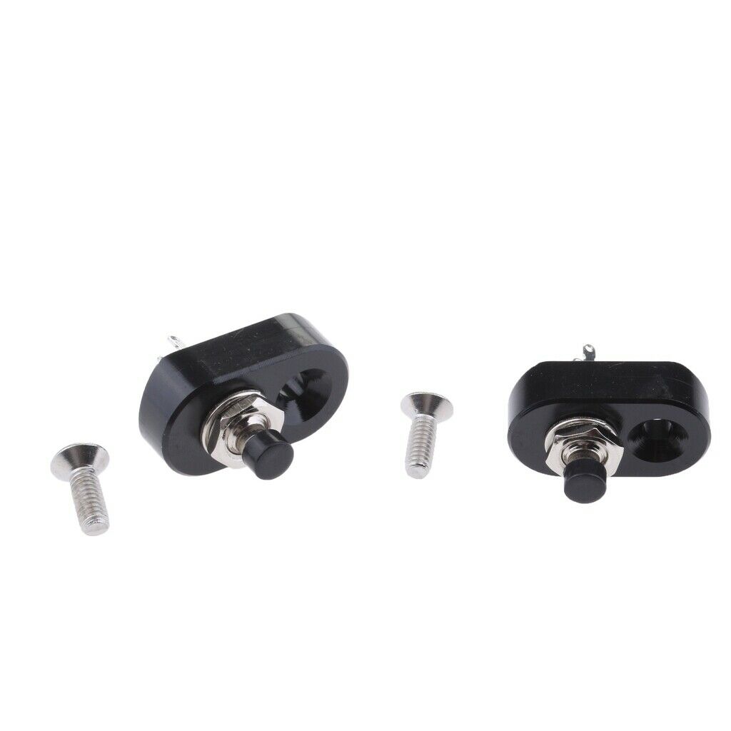 2 X CNC  Alunimium Handlebar Start Horn Push Button Switch for Suzuki
