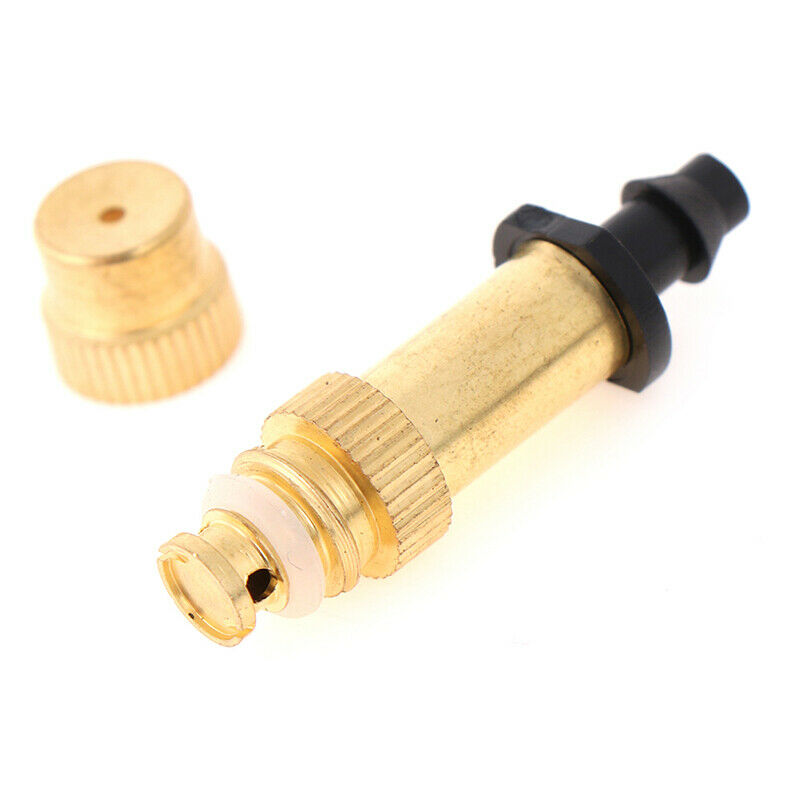 1/4" Copper Atomized Garden Watering Sprinkler Mist Irrigation Spray Nozz.l8