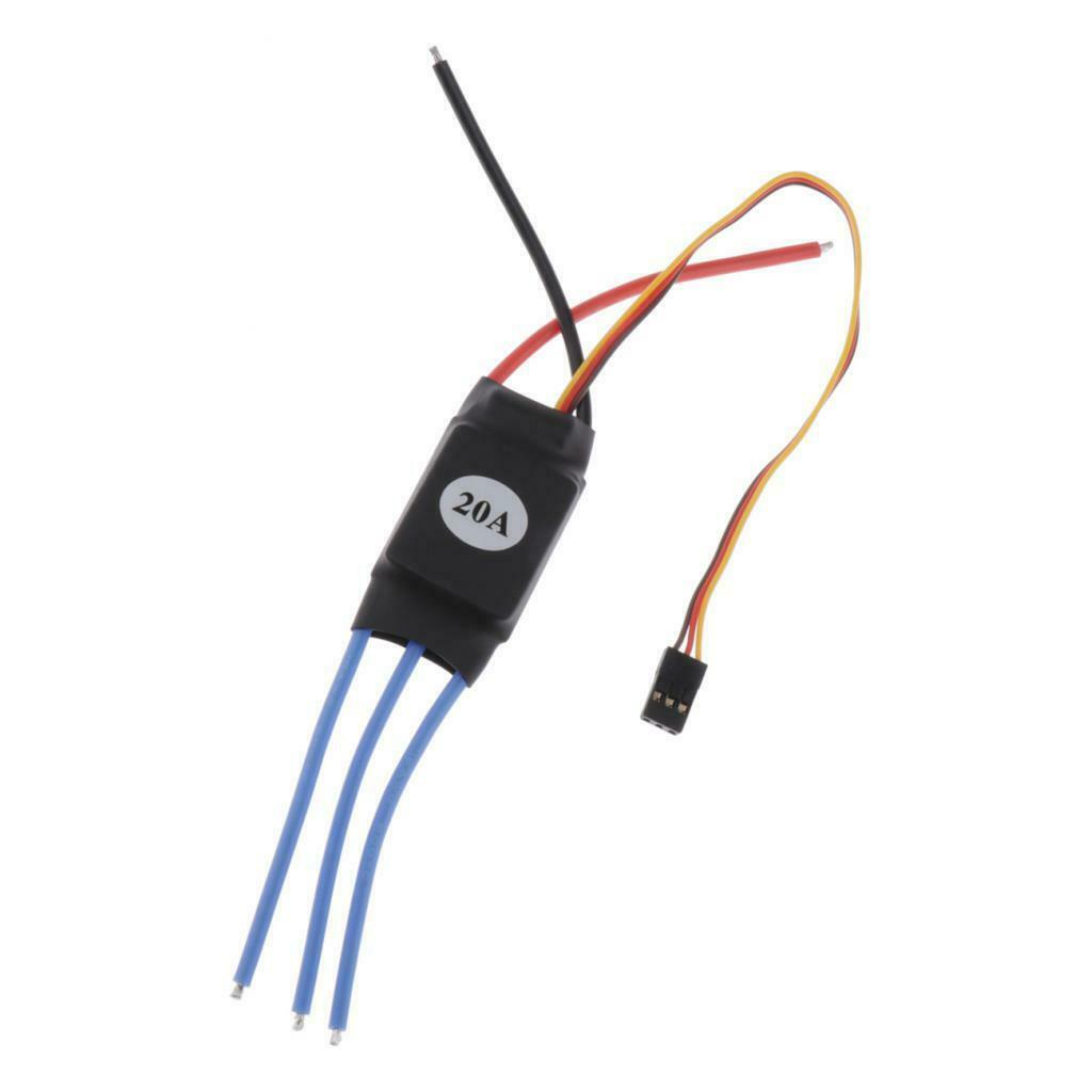 20A Brushless Motor Speed Controller ESC Can Receiver And Servos With
