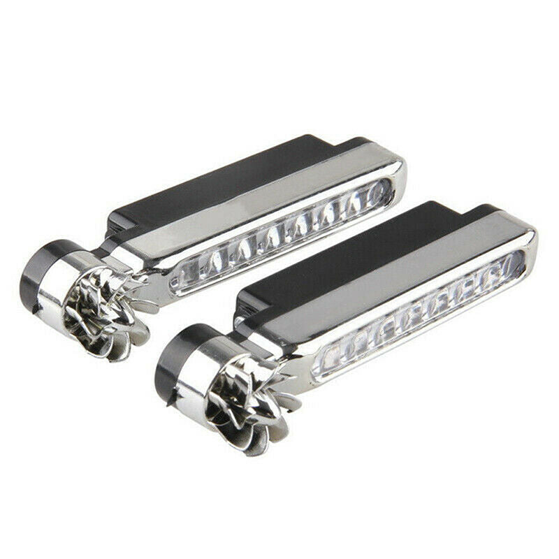 2x Wind Power 8 LED Car Daytime Running Light Fog Light Car DRL Driving L.l8
